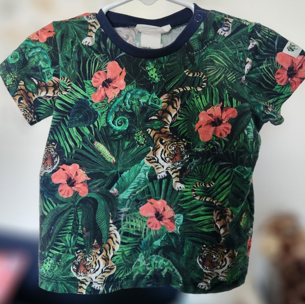 Nathalie Lete x H&M kids Tiger Jungle top